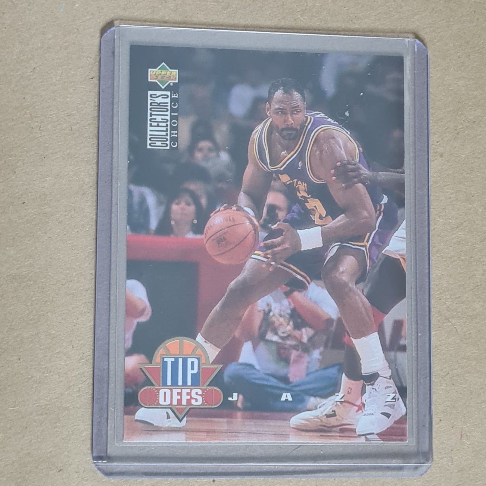 Karl Malone 1994 Upper-Deck Tip offs  #191 NBA Basketball Utah Jazz Excellent sleeved