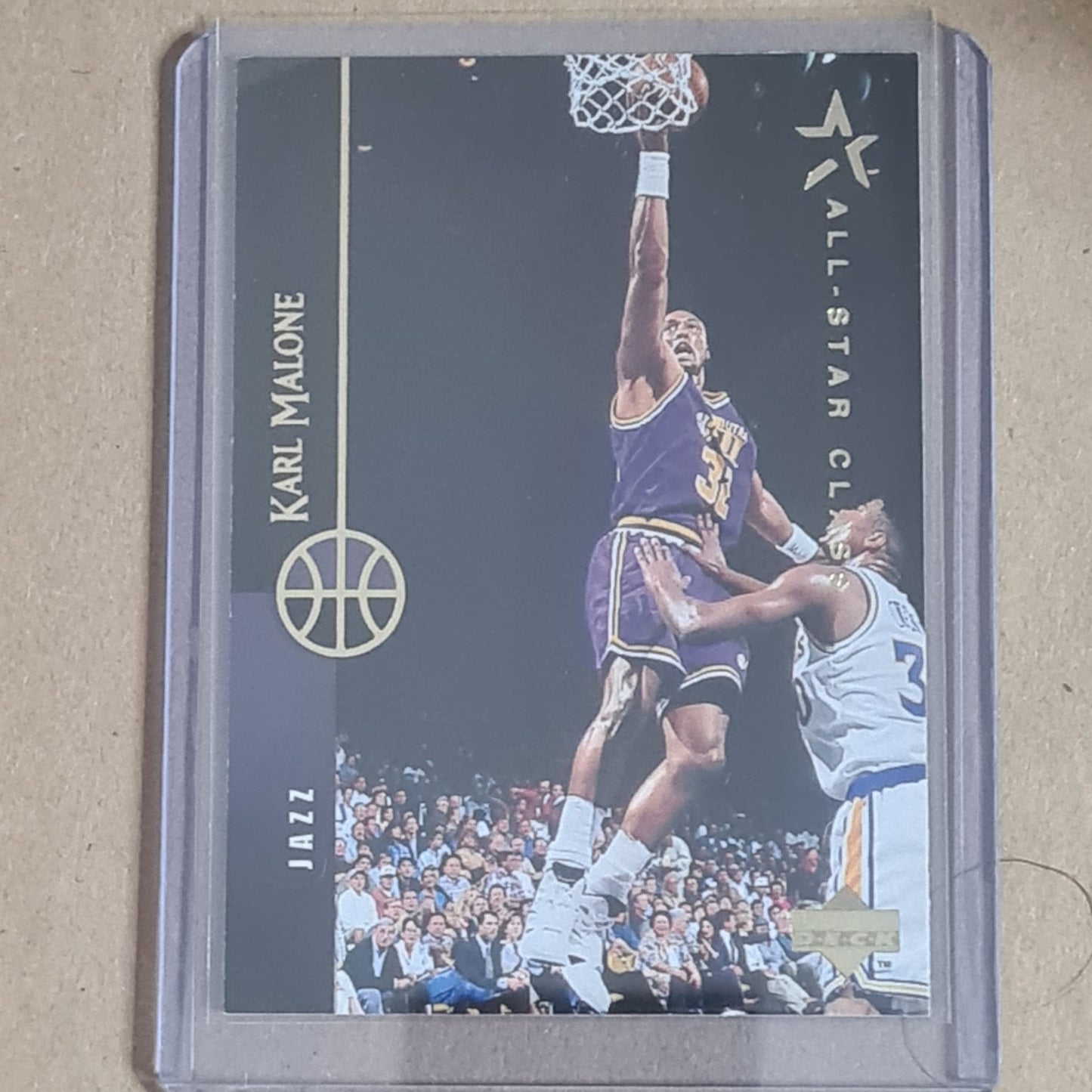 Karl Malone 1995 Upper-Deck all star class #241 NBA Basketball Utah Jazz  excellent sleeved
