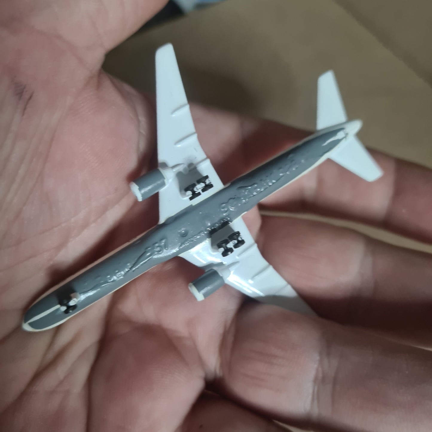 Schabak 1:600 Boeing 757 Condor  diecast model plane 908/2 vgc boxed