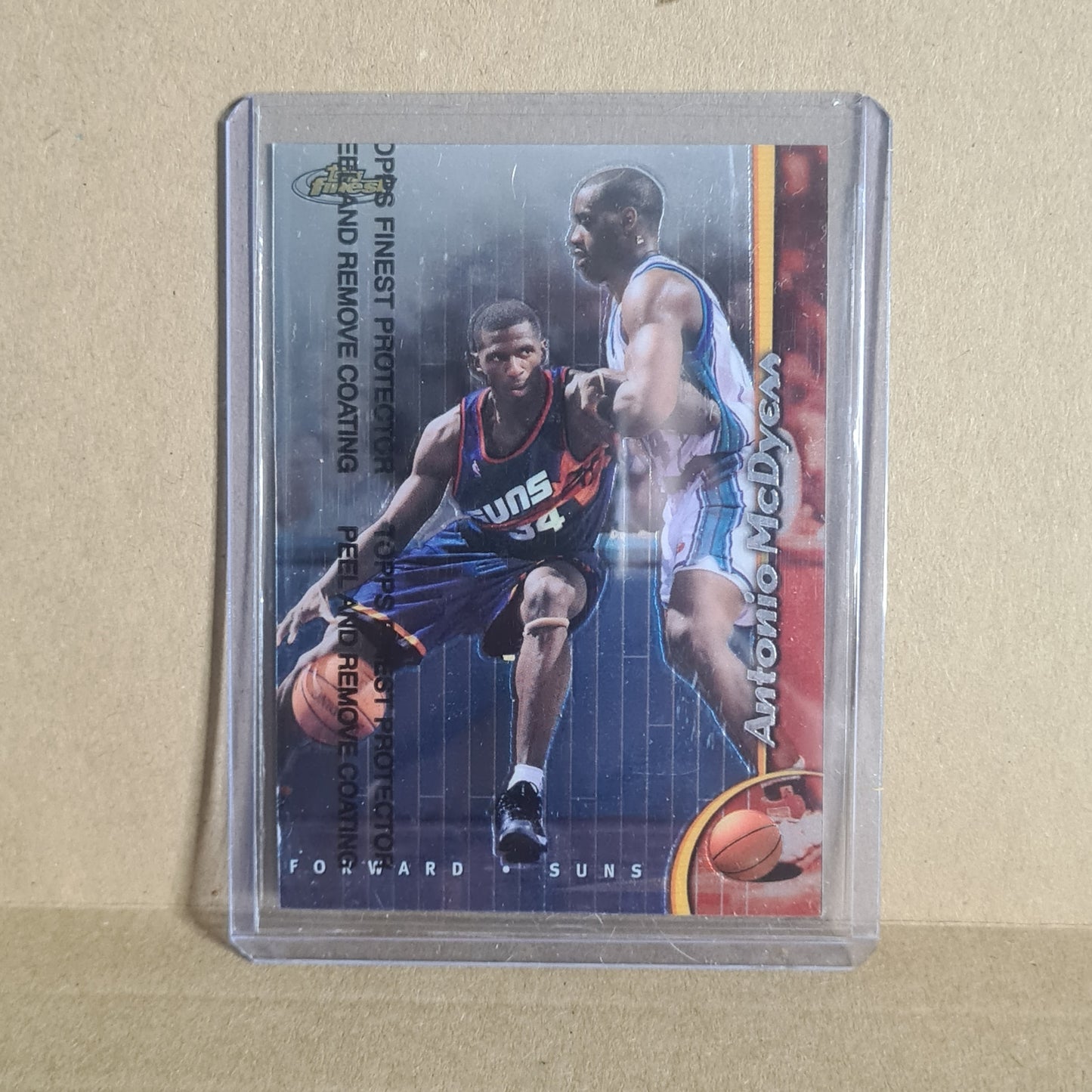 Antonio McDyess Topps Finest 1998 #46  NBA Basketball Phoenix Suns Ex- sleeved