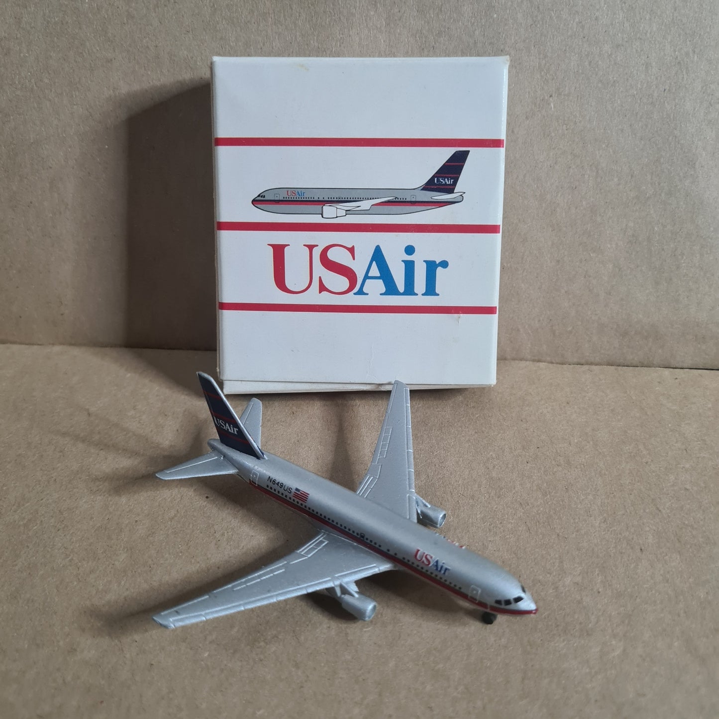 Schabak 1:600 Boeing 767-200 US Air diecast plane 907/99 VGC Boxed