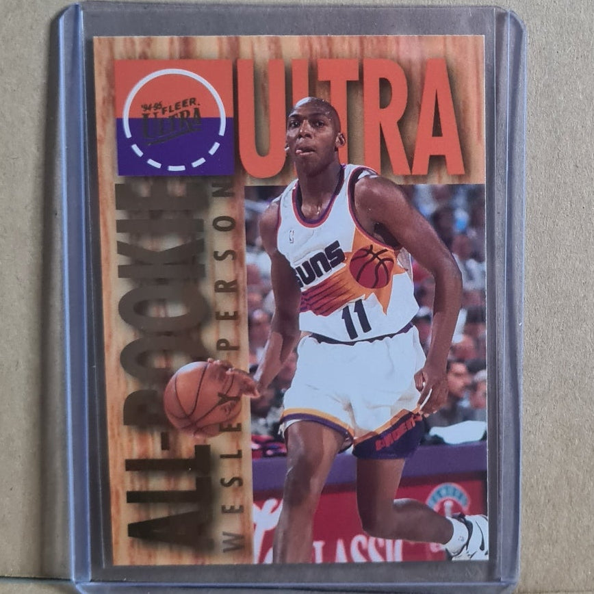 Wesley Person 1995 Fleer Ultra 94-95 All-Rookie RC 9 of 15 NBA Phoenix Suns Excellent 