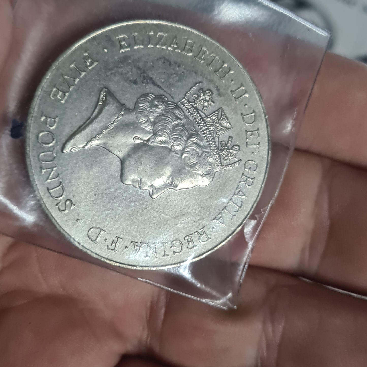 ECU Sowing the seed for Europe coin and paperwork  + 1996 ecu five pounds coin