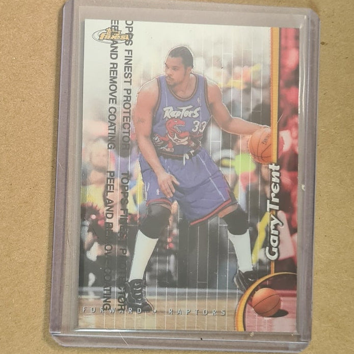 Gary Trent Topps Finest 1998 #13 NBA Basketball Toronto Raptors Ex- sleeved