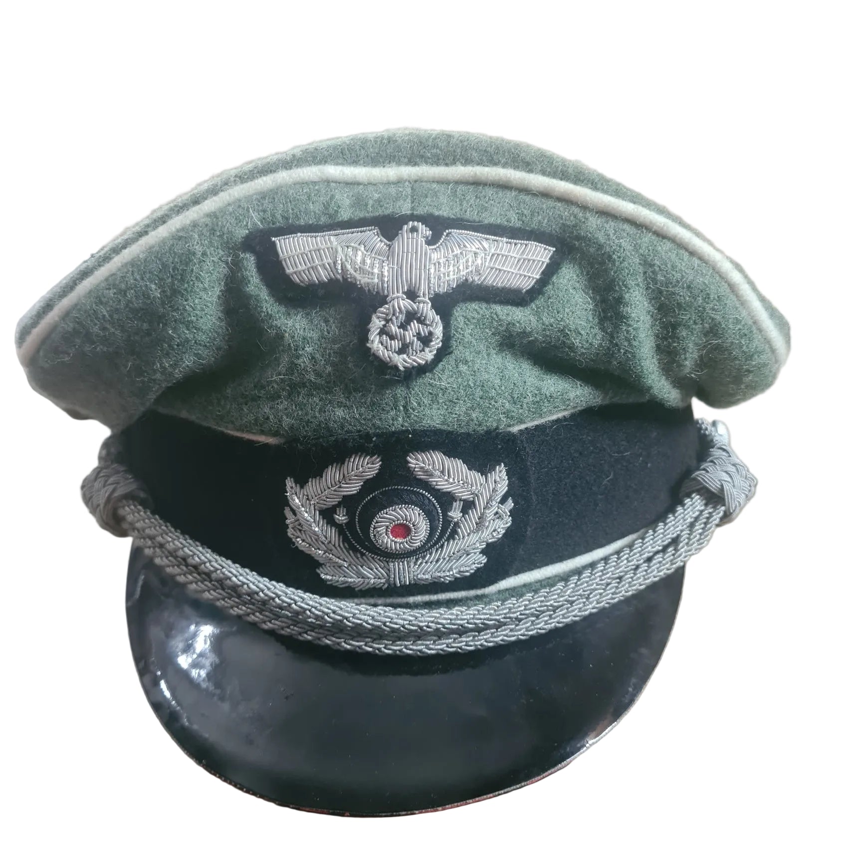 WW2 German Heer Officers Visor cap quality reanactment reproduction size 58
