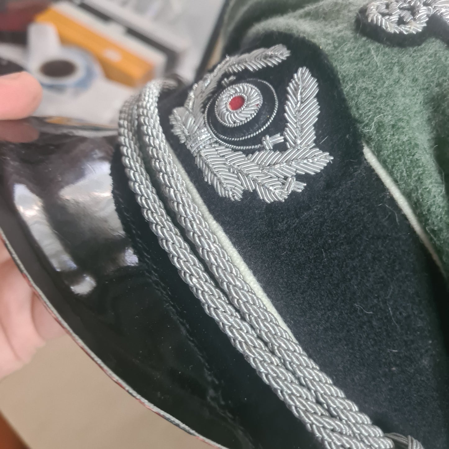 WW2 German Heer Officers Visor cap quality reanactment reproduction size 58