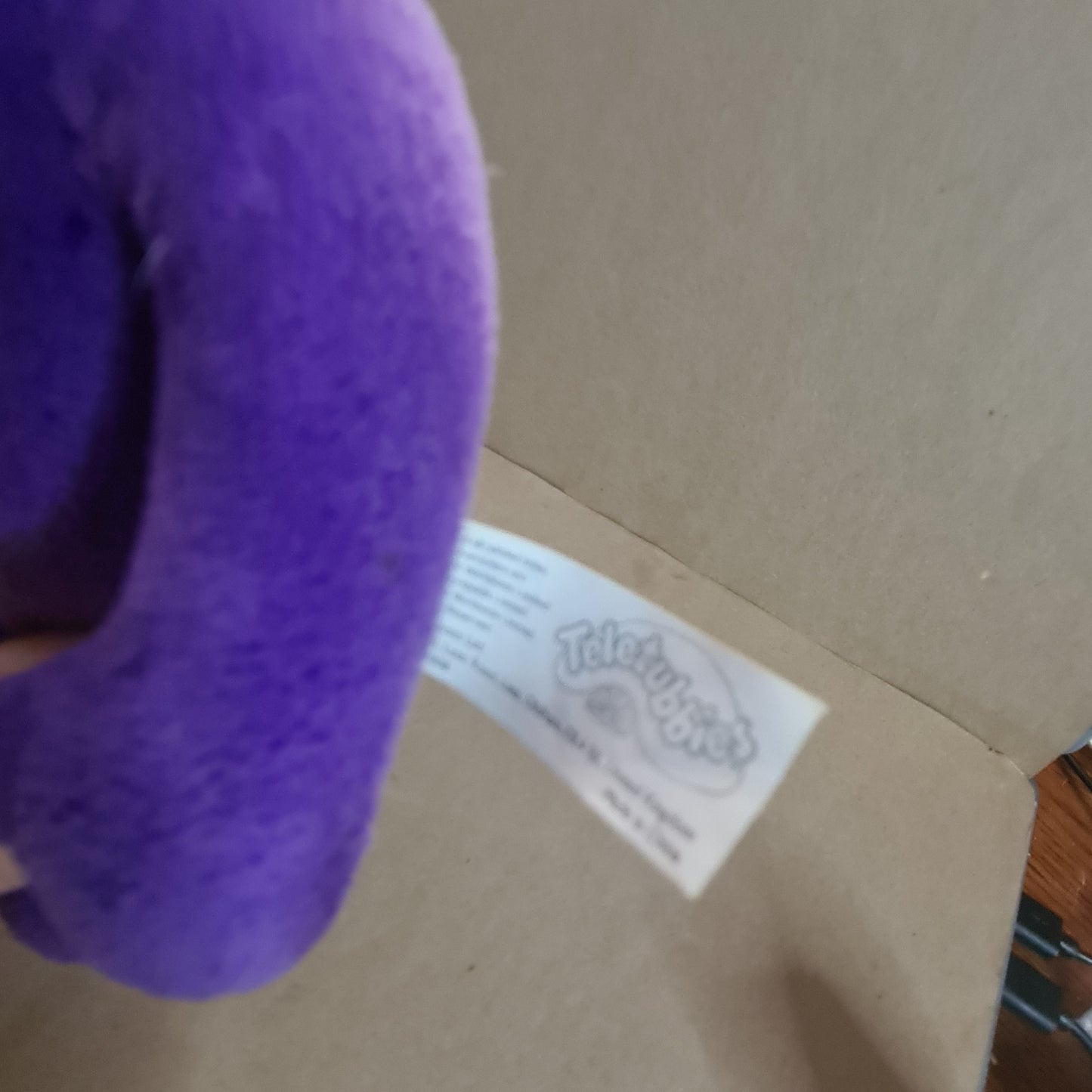 Teletubbies Tinky Winky Plush 2017 Character Options Purple Soft Toy Talking 11" used