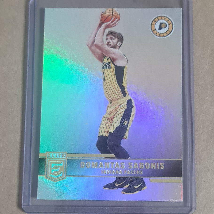 Domantas Sabonis 2021-22 Panini Donrus Elite #49 NBA Basketball Indiana Pacers good+