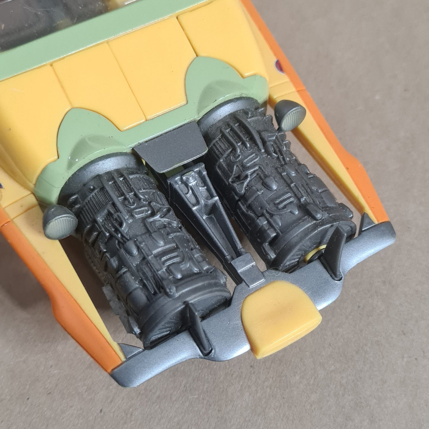 Star Wars Hasbro Anakin Skywalker AOTC Coruscant Speeder Chase car 2002 loose used