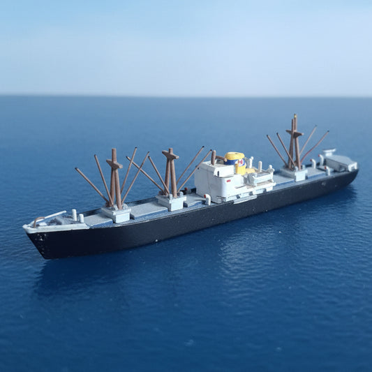 UNKNOWN Maker 1:1250  waterline white metal Nordwind B/V ship model loose nice