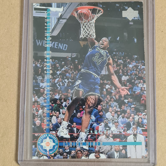 Isaiah Rider 1994 Upper-Deck all star rookie Electric Court #197 NBA Basketball card Good
