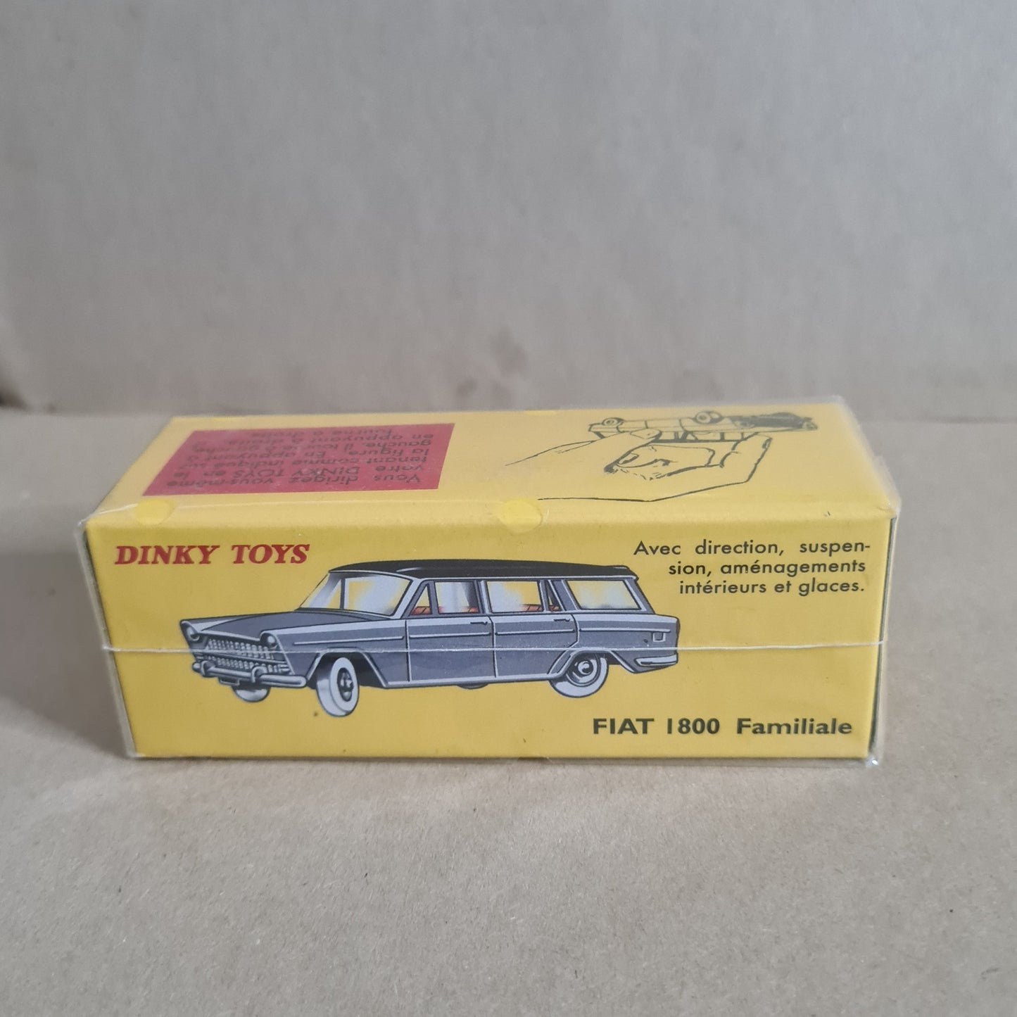 Dinky toys Atlas editions Norev collection #548 Fiat 1800 Familiale sealed diecast model