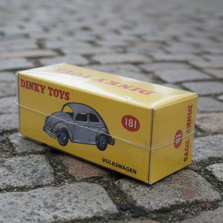 Dinky toys Atlas editions Norev collection #181 Volkswagen Beetle blue sealed diecast model