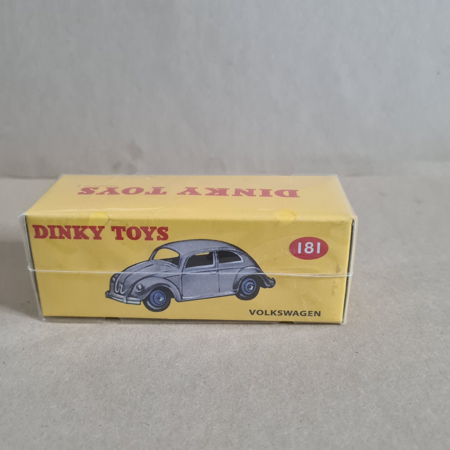 Dinky toys Atlas editions Norev collection #181 Volkswagen Beetle blue sealed diecast model