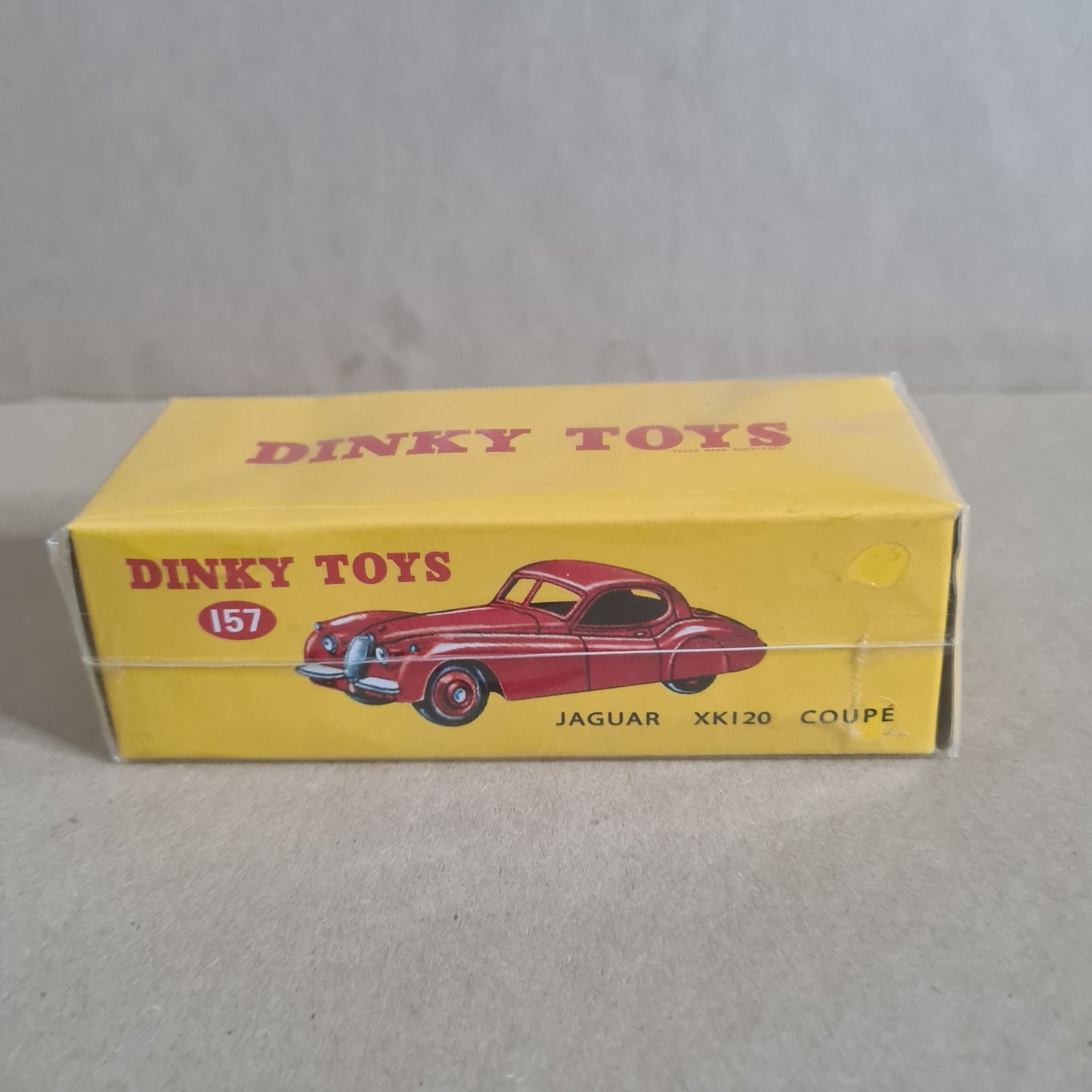 Dinky toys Atlas editions Norev collection #157 Jaguar XK120 Coupe green sealed diecast model