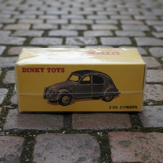Dinky toys Atlas editions Norev collection #24 T 2CV Citroen sealed diecast model