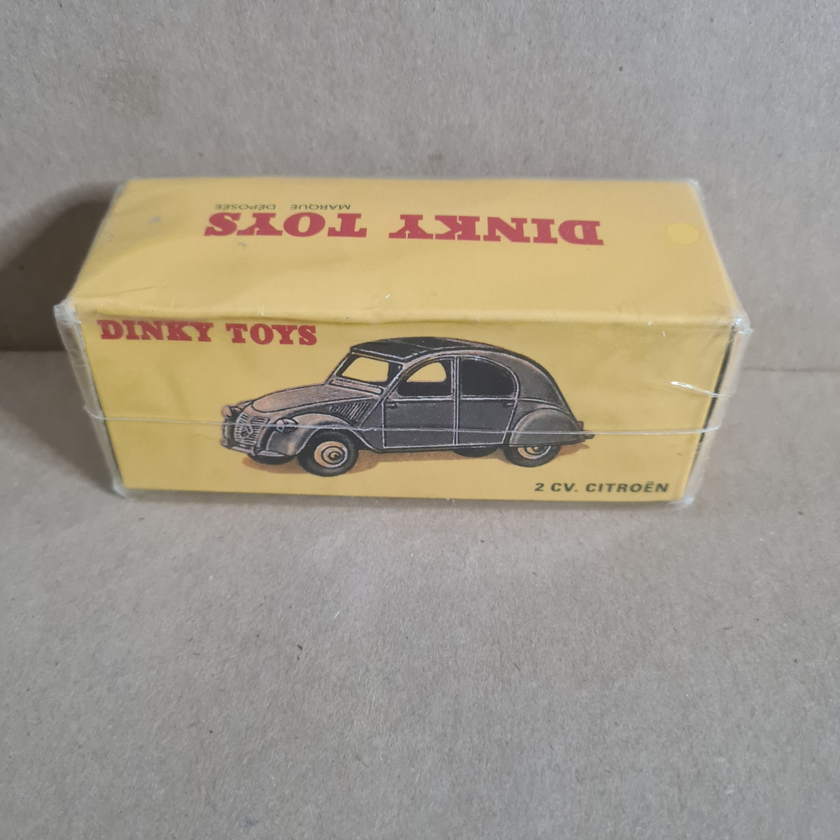 Dinky toys Atlas editions Norev collection #24 T 2CV Citroen sealed diecast model