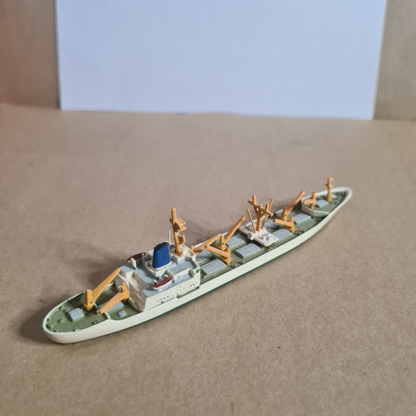 Hansa 1:1250 S-268/I  waterline white metal Strathardle ship model loose nice