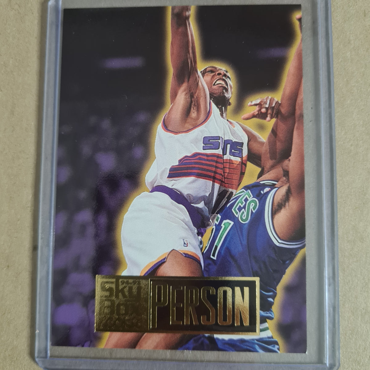 Wesley Person 1995 Skybox 94-95  Rookie #272 NBA Basketball Phoenix Suns excellent