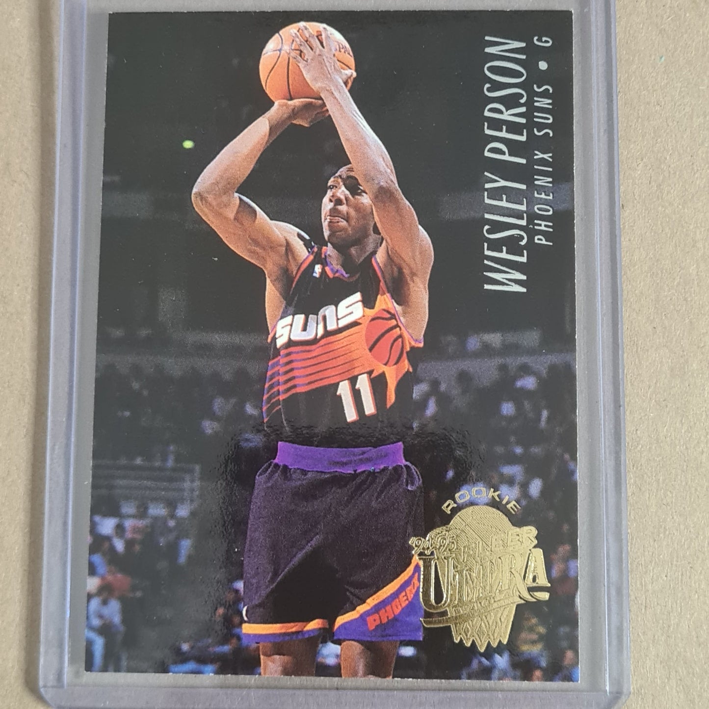 Wesley Person 1994 Fleer Ultra Rookie #317 NBA Basketball Phoenix Suns excellent