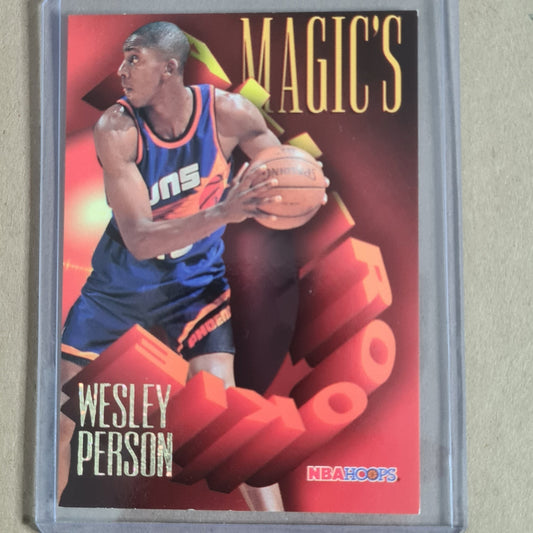 Wesley Person 1995 Skybox NBA Hoops Magic's AR-10 NBA Basketball Phoenix Suns very good - excellent