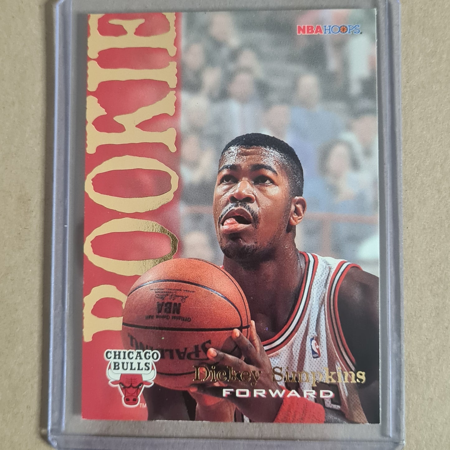 Dickey Simpkins 1995 Skybox NBA Hoops  Rookie #314 NBA Basketball Chicago Bulls vgc+