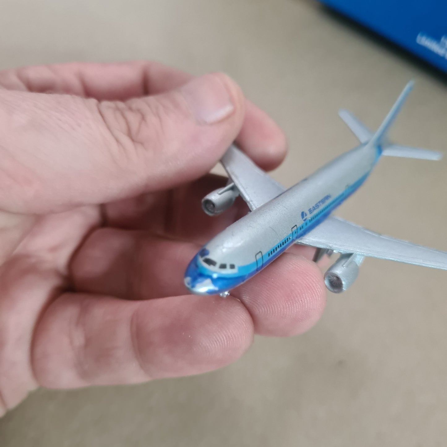 Schabak 1:600 Boeing Airbus 335/795 eastern  diecast plane some wear