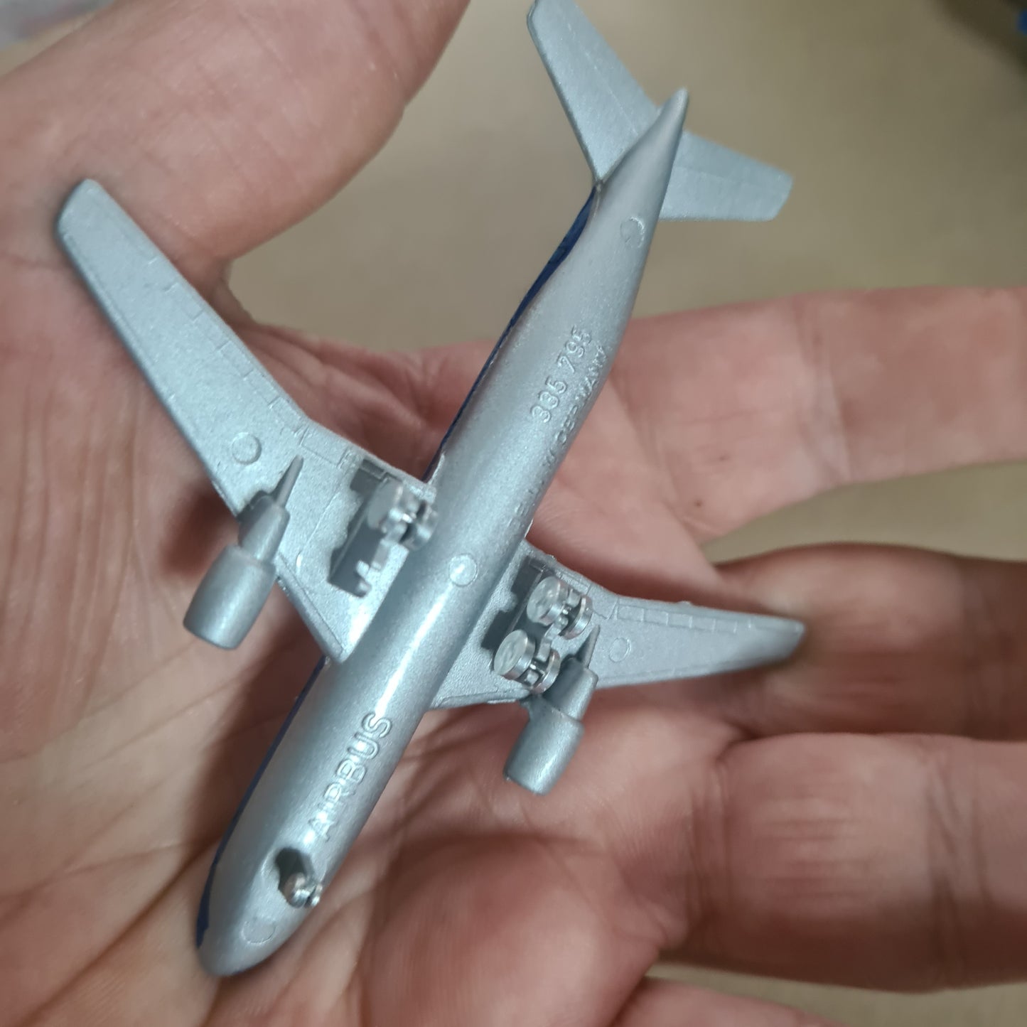Schabak 1:600 Boeing Airbus 335/795 eastern  diecast plane some wear