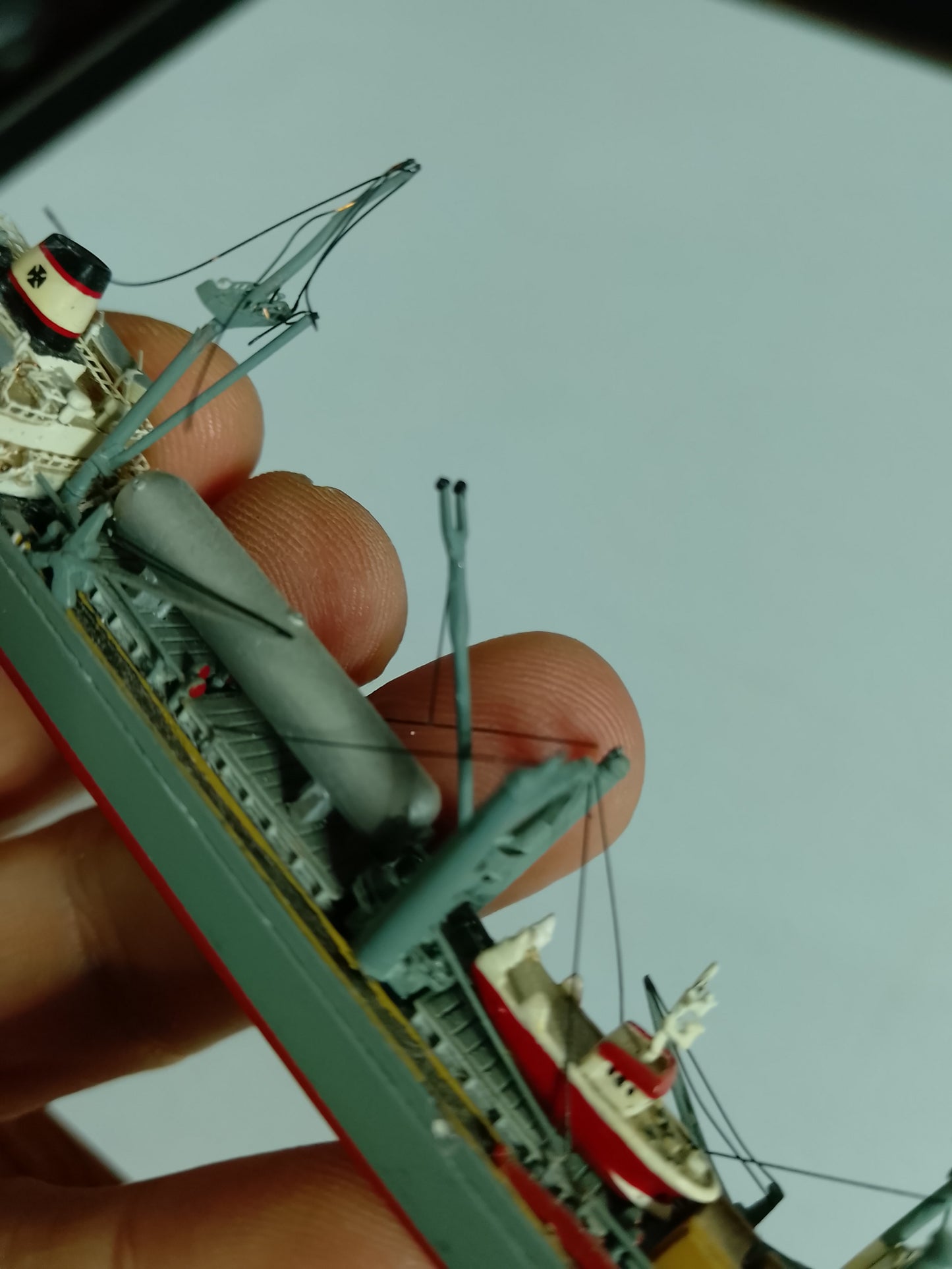 Carat 1:1250 080  waterline white metal 1962 Wildenfels German Freighter ship model loose nice rare