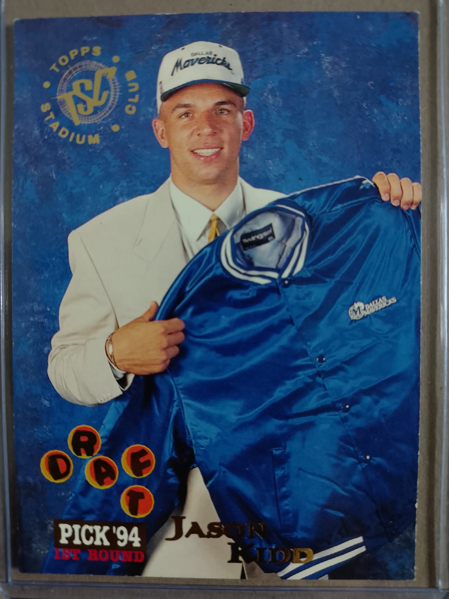 Jason Kidd 1994 Topps Stadium Club TSC Rookie #172 NBA Basketball Dallas Mavericks good +