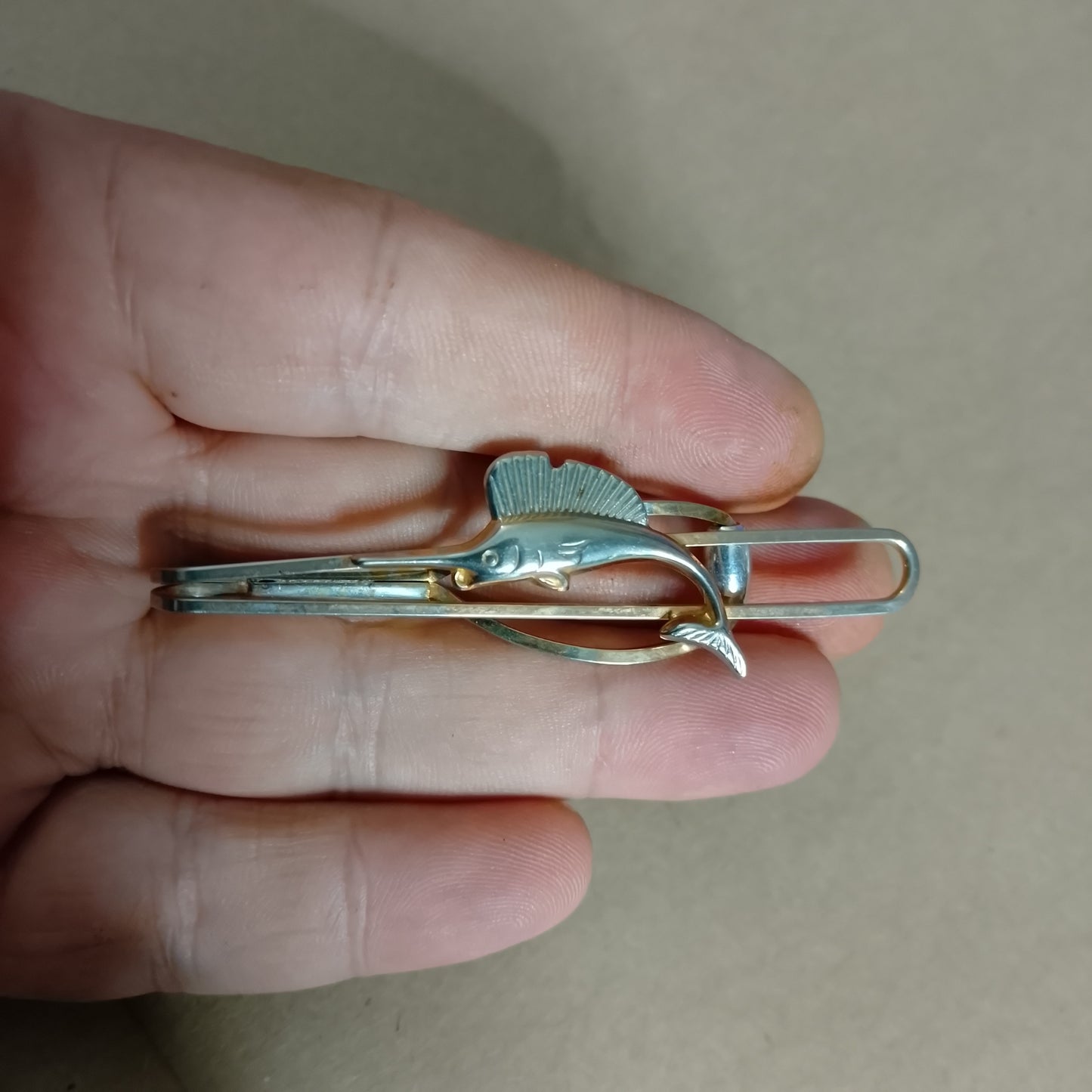 Tie pins retro menswear stratton fish slide & Sophor Horse pin nice classic metal accessories