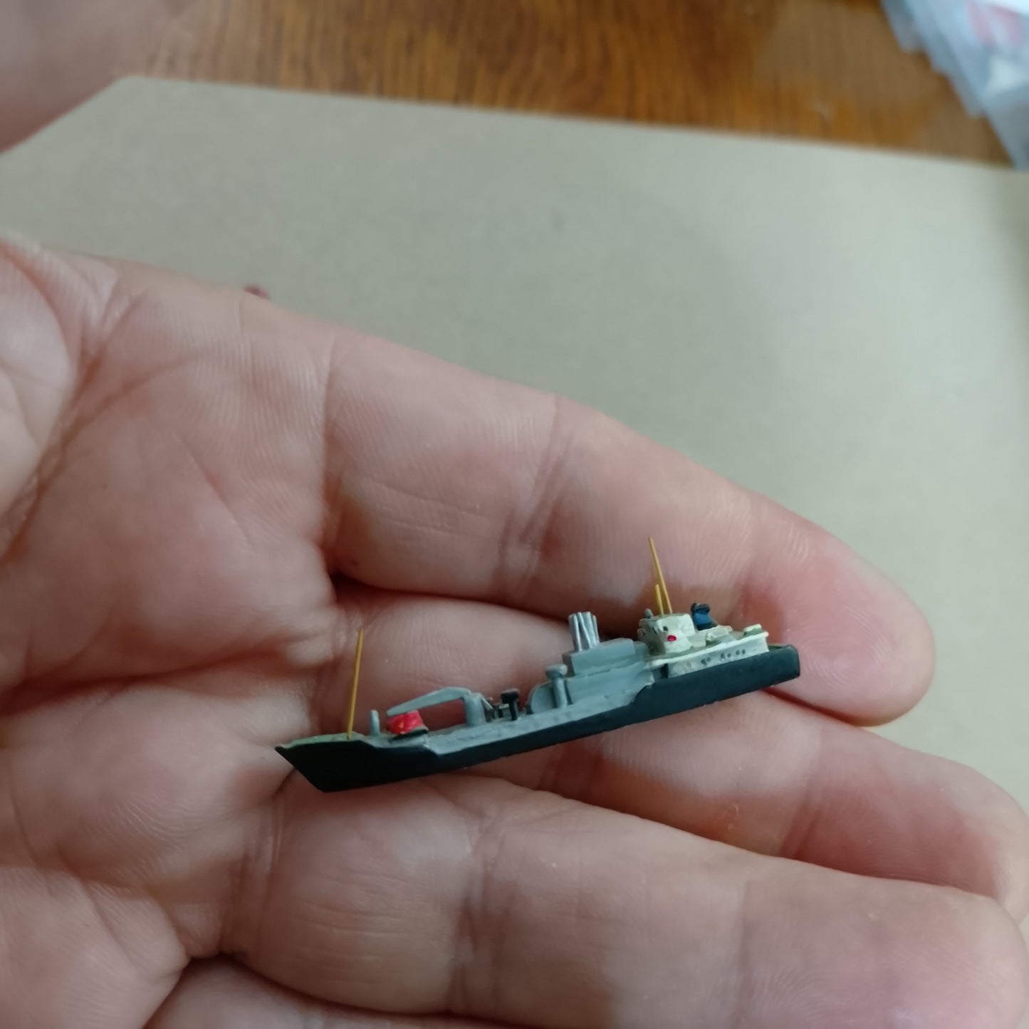 Mixed Various 1:1250 waterline white metal boats ships little tugs etc bundle