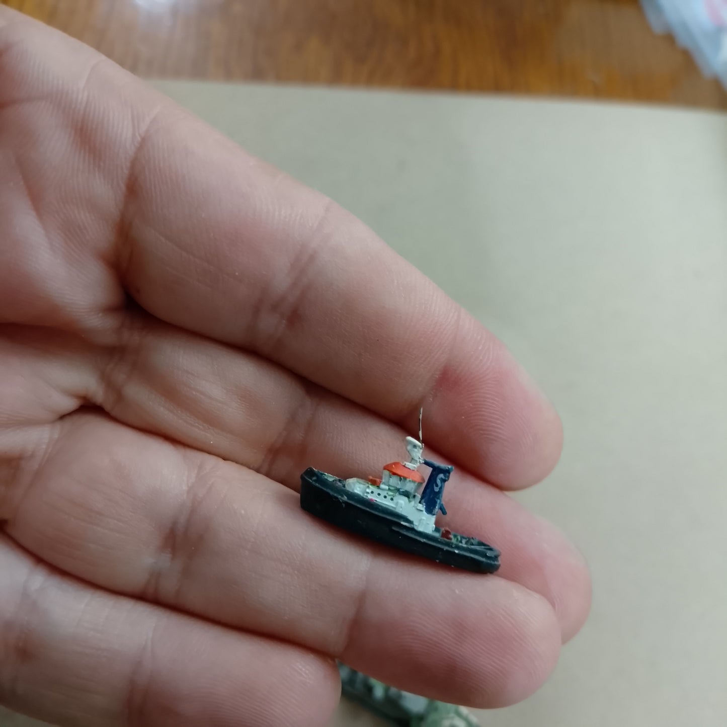 Mixed Various 1:1250 waterline white metal boats ships little tugs etc bundle