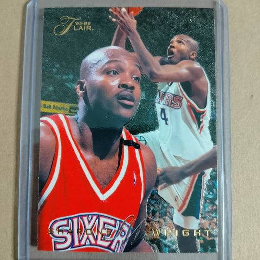 Sharone Wright 1995 Fleer Flair  #103 NBA Philadelphia 76ers excellent