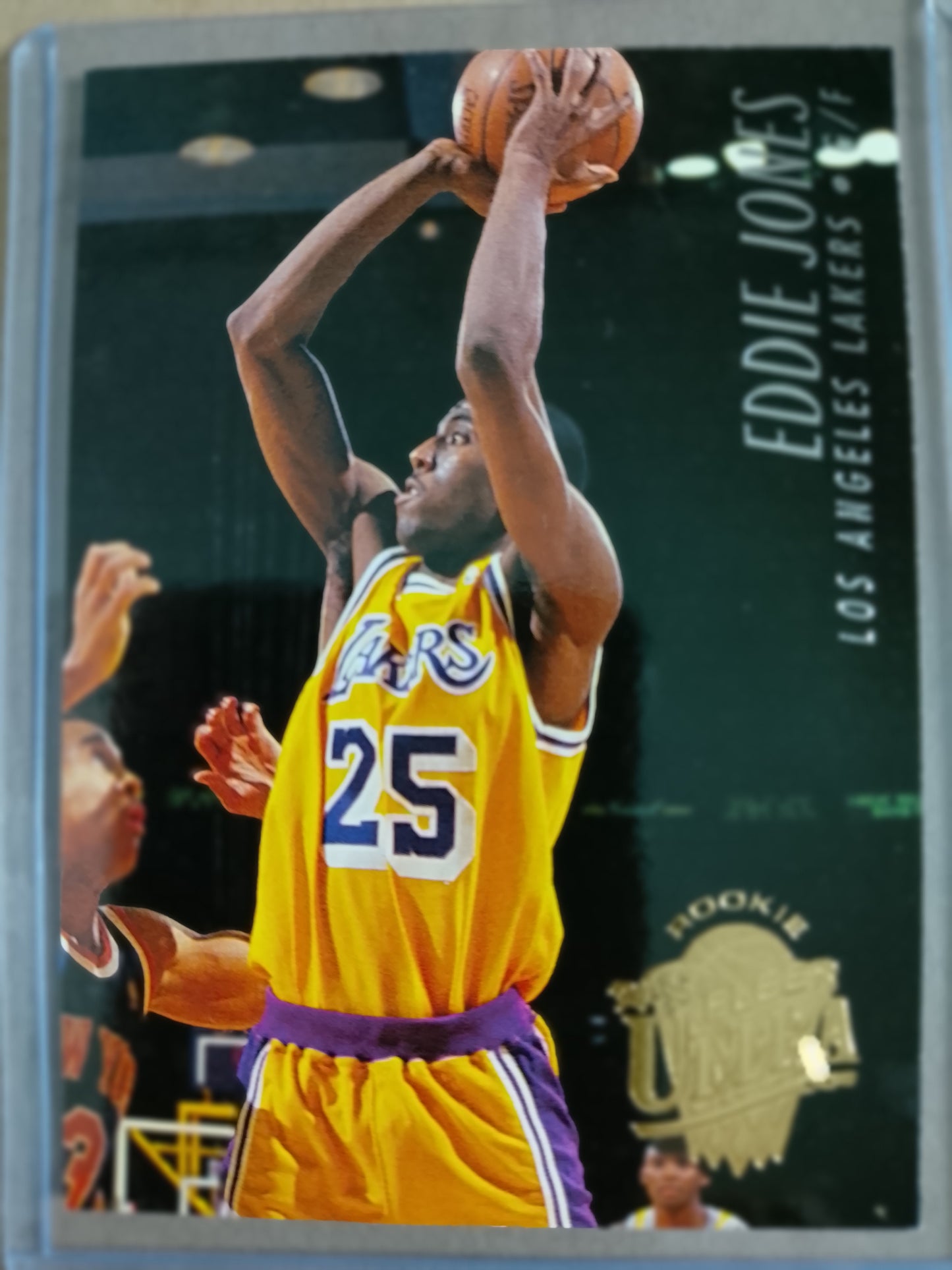 Eddie Jones 1995 Fleer Ultra 94-95 Rookie RC #273 NBA Basketball LA Lakers VGC