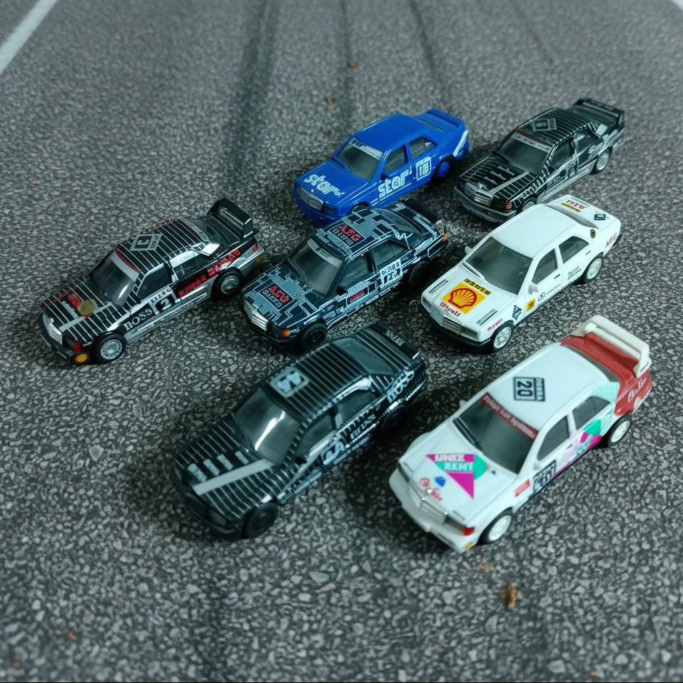 Herpa 1:87 Mercedes 190e Amg evo etc DTM Racing car collection bundle nice loose 