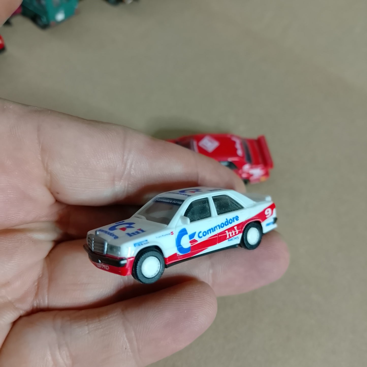 Herpa 1:87 Mercedes 190e Amg evo etc DTM Racing cars commordore old spice nice loose