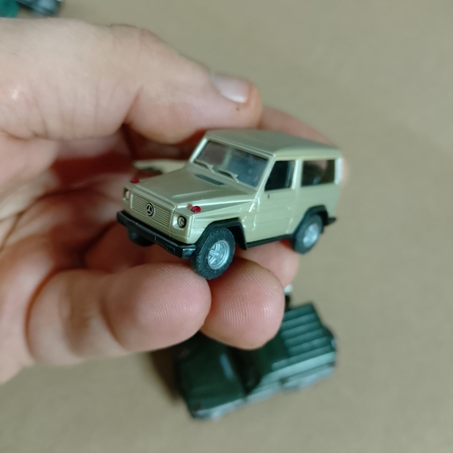Herpa 1:87 Mercedes collection of SWB G-Wagon 4x4 vehicles inc cabriolet nice loose