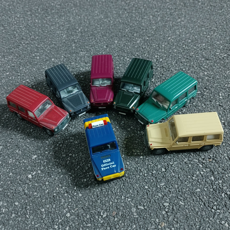 Wiking 1:87 Mercedes collection of LWB G-Wagon 4x4 vehicles Lots different variants 