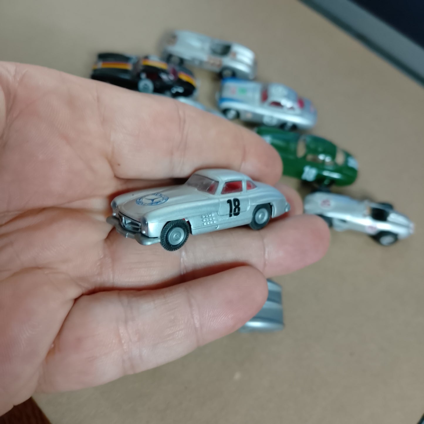 western schuco wiking etc 1:87 various Classic mercedes sports racing cars  loose nice