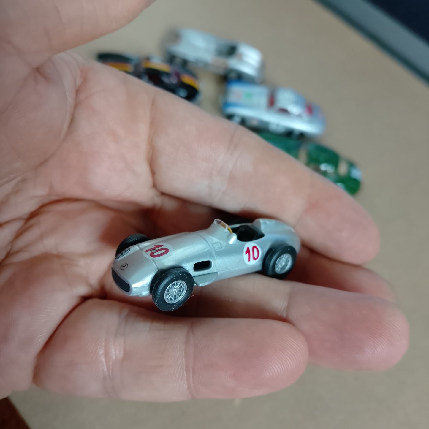western schuco wiking etc 1:87 various Classic mercedes sports racing cars  loose nice