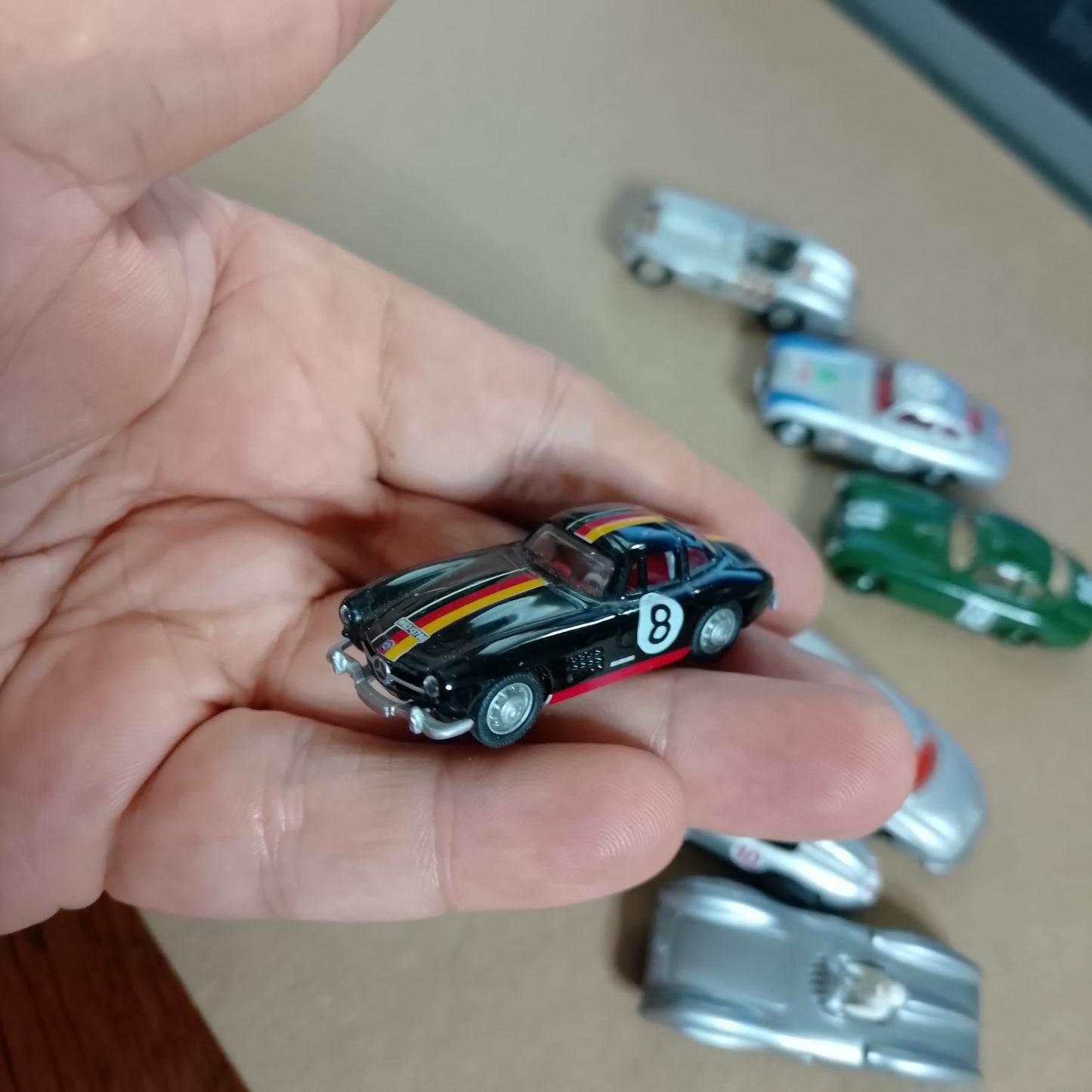 western schuco wiking etc 1:87 various Classic mercedes sports racing cars  loose nice