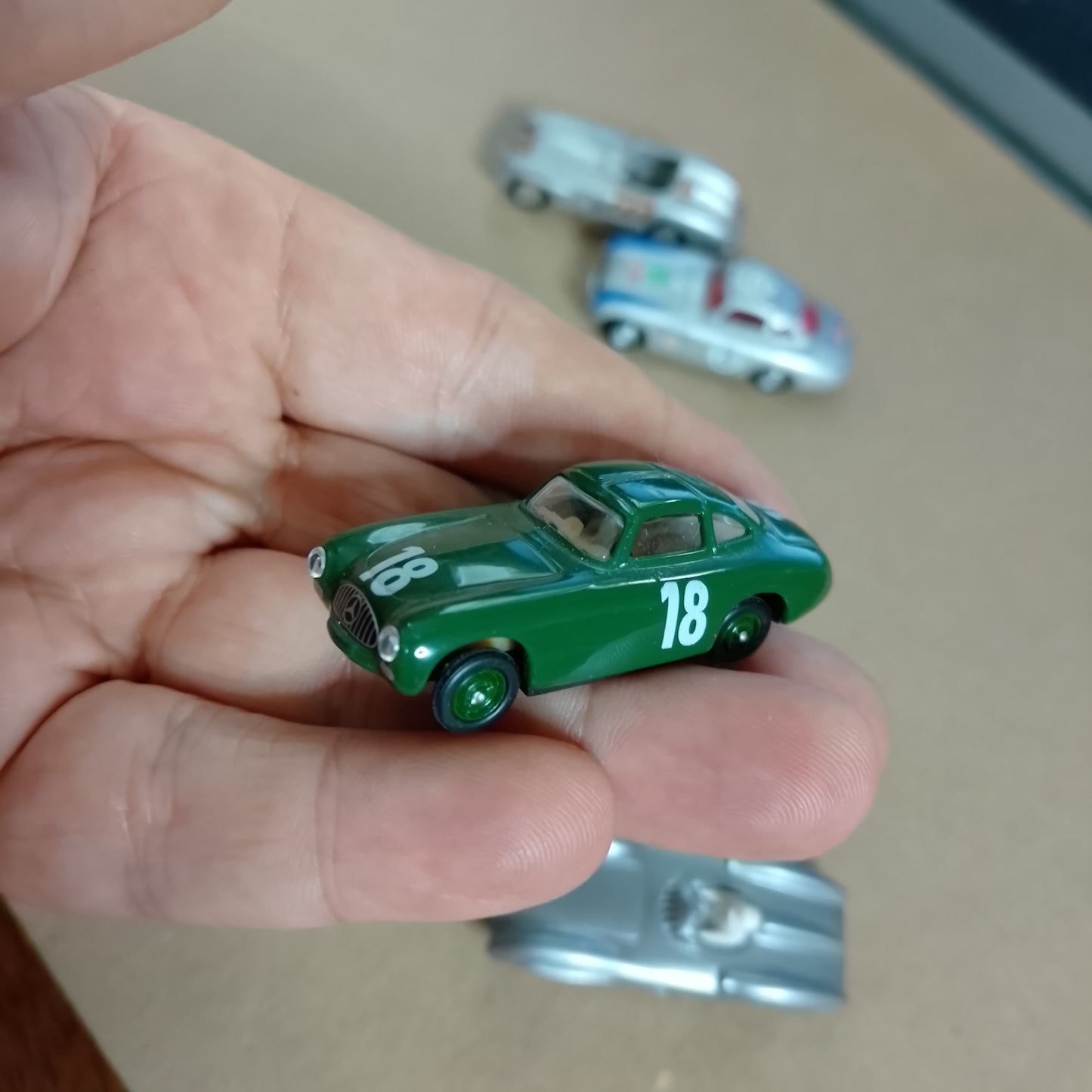 western schuco wiking etc 1:87 various Classic mercedes sports racing cars  loose nice