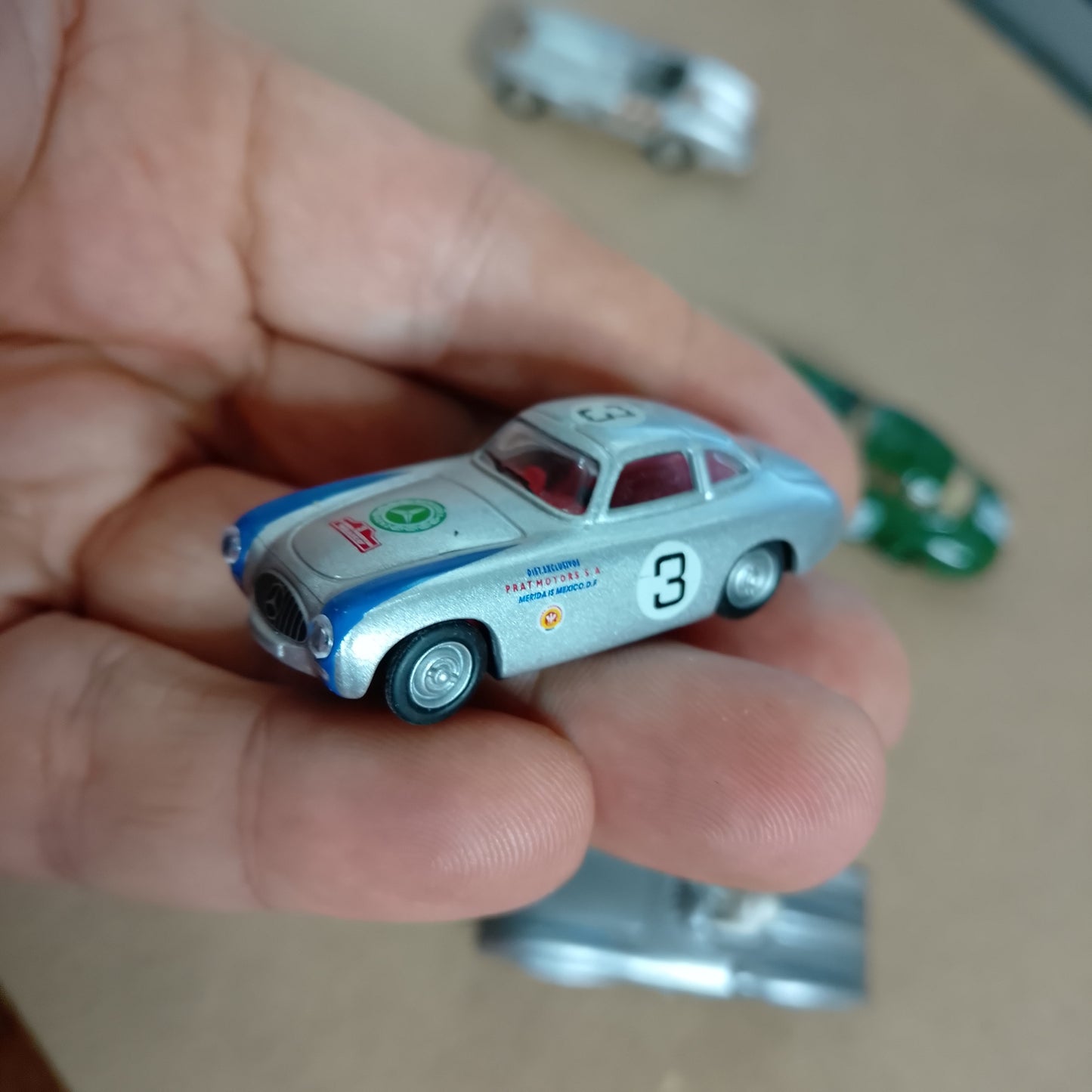 western schuco wiking etc 1:87 various Classic mercedes sports racing cars  loose nice