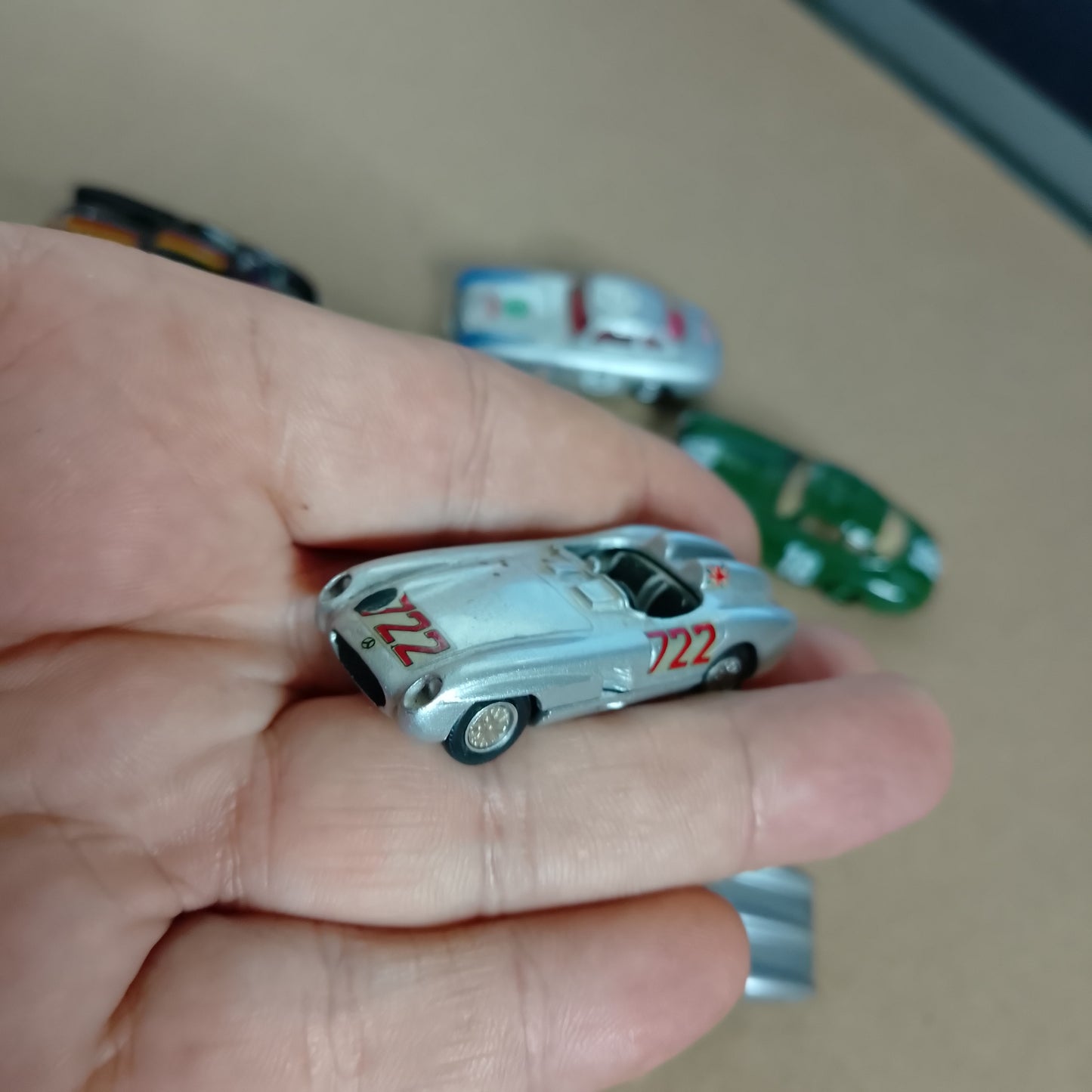 western schuco wiking etc 1:87 various Classic mercedes sports racing cars  loose nice