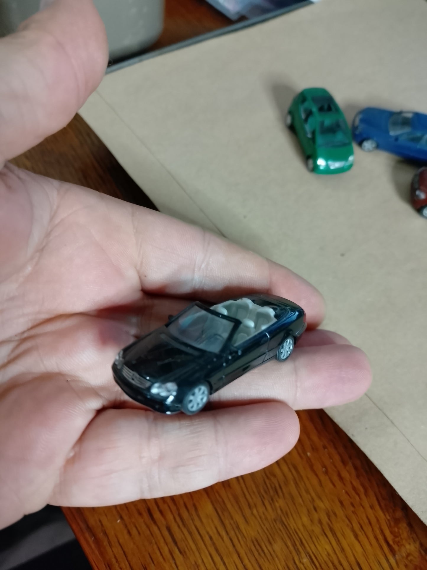 Busch 1:87 00's Mercedes CLK A, E, M CLASS 00'S cars x5 loose vgc detailed plastic