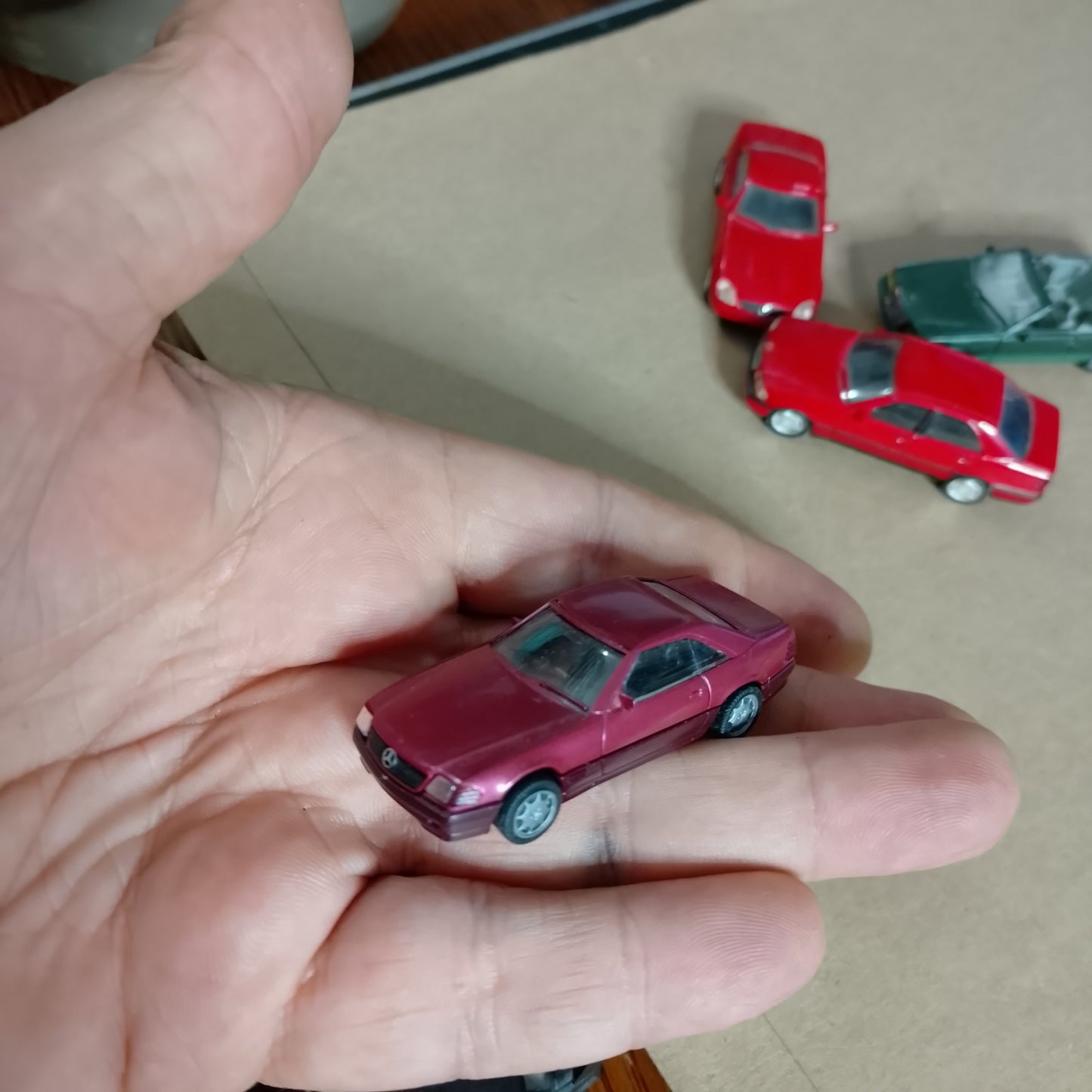 Herpa 1:87 Mercedes 90's inc 190e evo cars x5 loose vgc detailed plastic