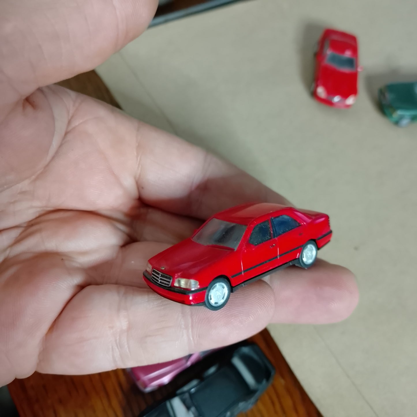 Herpa 1:87 Mercedes 90's inc 190e evo cars x5 loose vgc detailed plastic