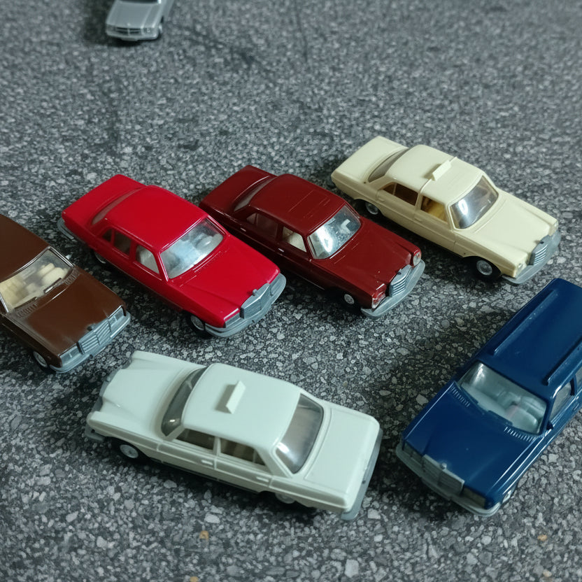 Wiking 1:87 Mercedes cars Mostly 90's x5 loose vgc detailed plastic 350 sl