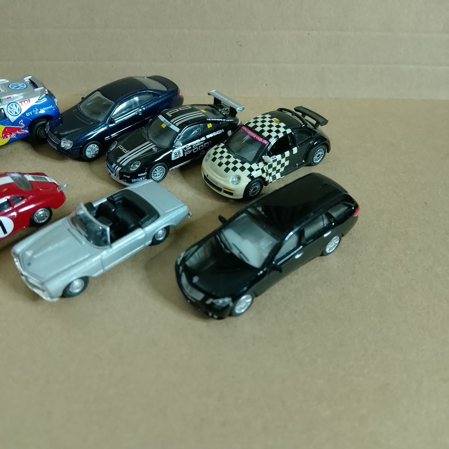 Schuco 1:87 diecast model cars mostly german mercedes vw etc nice loose lot x11
